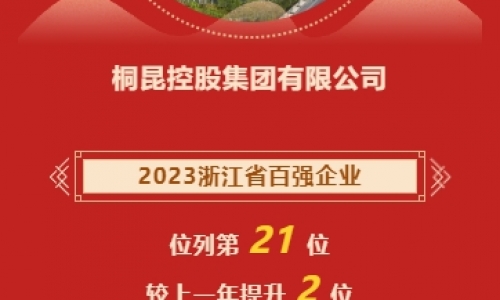 2023浙江省企业百强榜发布，HJC黄金城再进位！