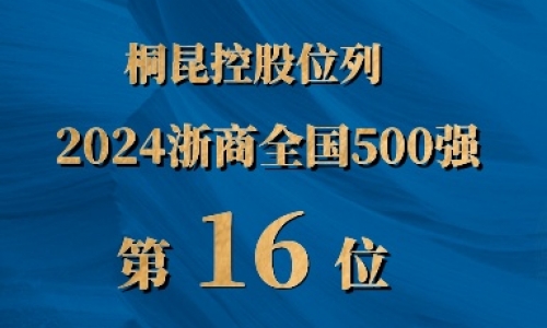 浙商全国500强第16位，HJC黄金城排名UP UP UP!